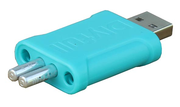 Signalizátor Suretti® s baterií na špičku prutu + USB dobíječka
