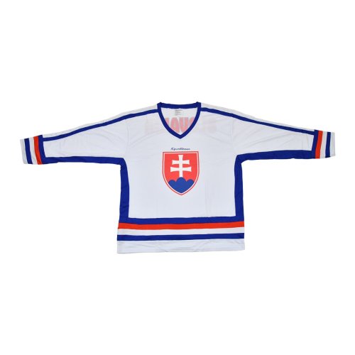 Hokejový dres SR 6, bílý