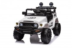 Dětské elektrické auto Toyota FJ Cruiser bílá/white