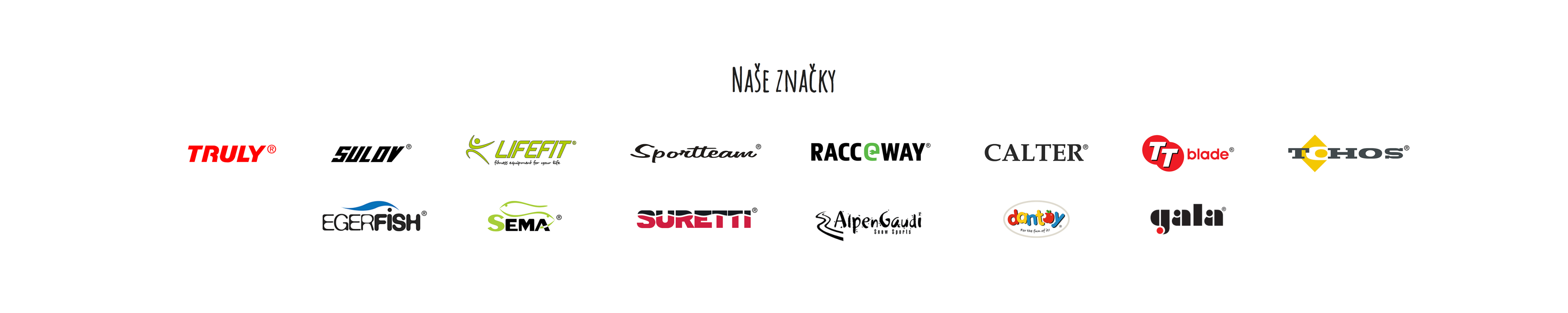 Naše značky