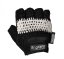 Fitness rukavice LIFEFIT® KNIT, černo-bílé