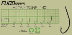 Rybářský háček Fudo Hooks Kitsune vel. 11(bal.18ks)