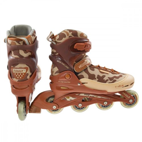 Kolečkové brusle TRULY® MISSION BROWN