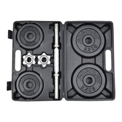 Činkový set LIFEFIT® DUMBBELL SET STEEL HB 10kg ABS