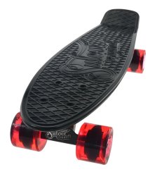 Penny board 22" SULOV® RETRO VENICE černo-tr.červený