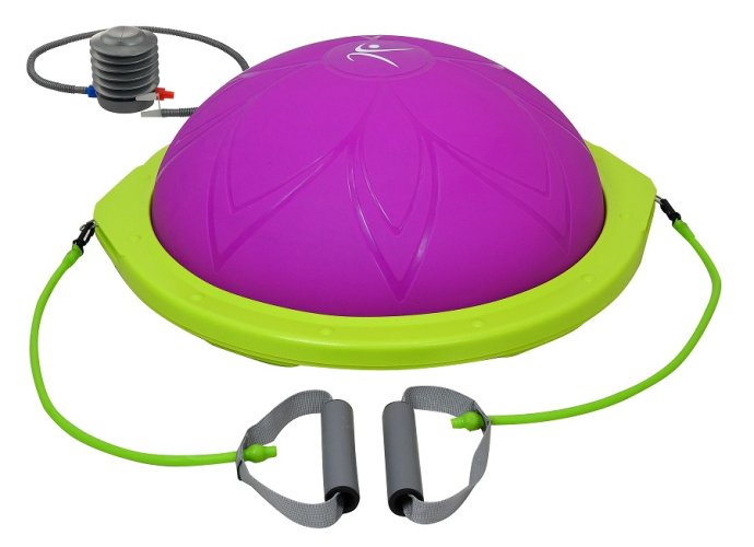 Balanční podložka LIFEFIT® BALANCE BALL 60cm, fialová