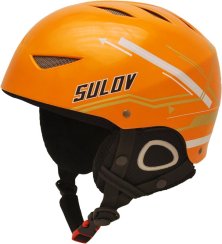 Lyžařská přilba SULOV® AIR, oranžová lesk-pruh