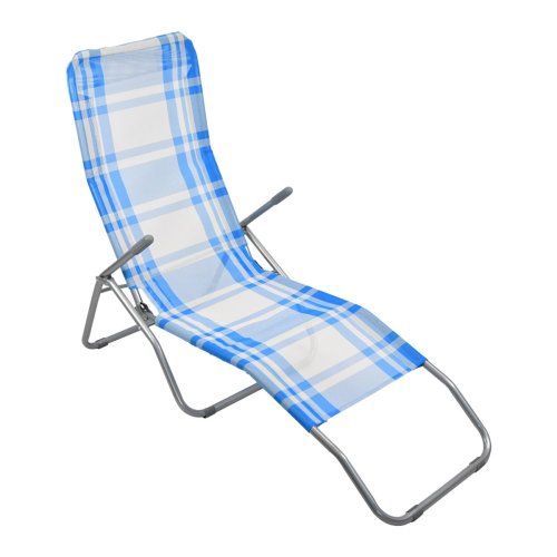 LEHATKO RELAX skladaci,modro-bile