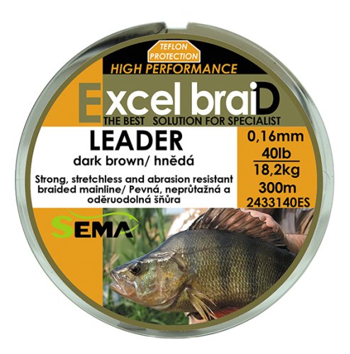 Pletená šňůra Sema Leader 300 m 65 lbs / 29,5 kg
