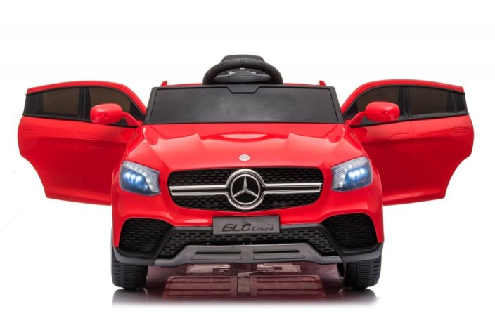 Dětské elektrické auto Mercedes GLC coupé červená/red