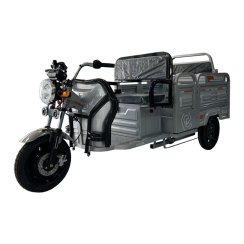 Nákladní tříkolový vozík RACCEWAY® VARIO, stříbrný