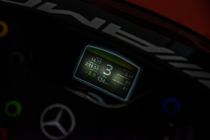 Dětské elektrické auto Mercedes AMG GT3 oranžová