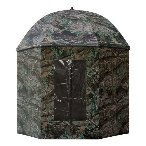 Deštník Suretti® s bočnicí Full Cover, 250 cm CAMO