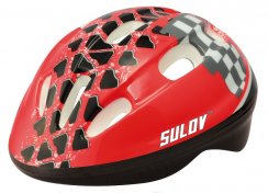 Dětská cyklo helma SULOV® JUNIOR, červená