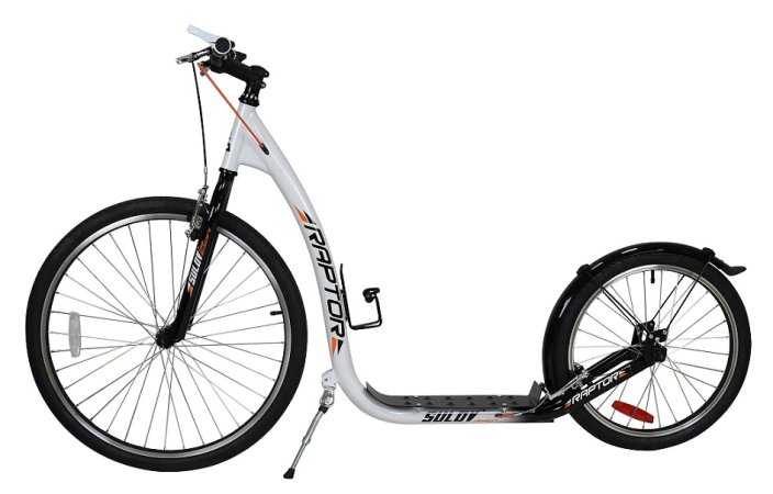 Koloběžka SULOV® RAPTOR 26"/20", bílá
