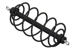 Rybářské krmítko Suretti Koncové s očky na vysavač 29 mm