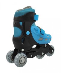Kolečkové brusle TRISKATE BASIC, černo-modré