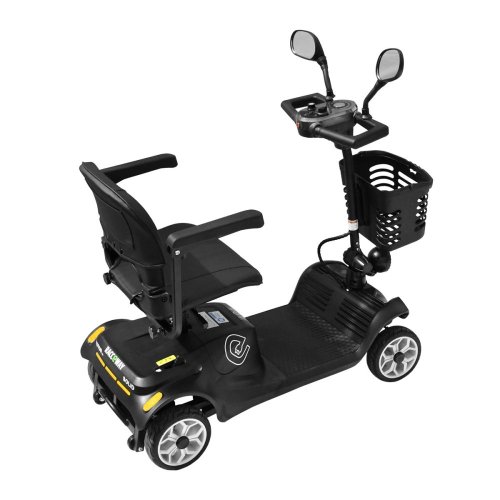 Elektrický čtyřkolový vozík RACCEWAY® SOLID, šedý