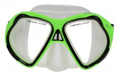 Potápěčská maska CALTER® CHILD M4250PVC, zelená