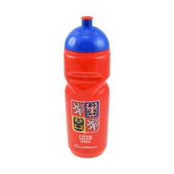 Láhev SPORTTEAM, 600ml ČR, červená