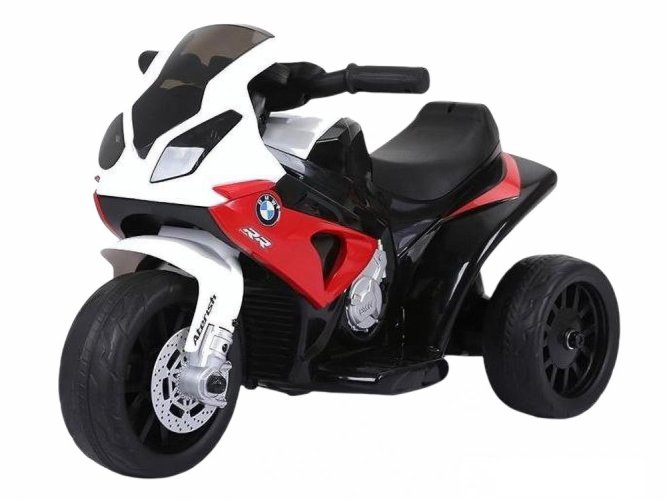 Dětská elektrická trojkolka BMW S1000 RR červená