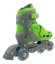 Kolečkové brusle TRISKATE BASIC, zelené