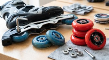 Jak a kdy vyměnit kolečka a ložiska u bruslí
