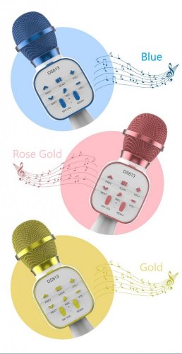 Karaoke mikrofon Eljet Star Rose Gold