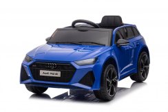 Dětské elektrické auto Audi RS 6 modrá/blue