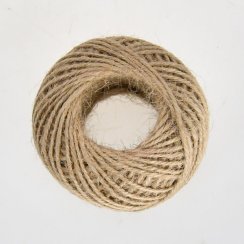 Přírodní motouz jutový, délka 40 m, průměr 2 mm