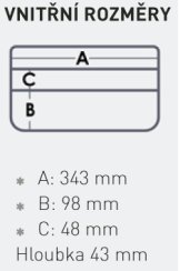 Rybářská krabička, box nebo kufr Versus VS 3043ND-2