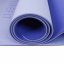 Podložka LIFEFIT® YOGA MAT RELAX DUO, 183x58x0,6cm, modrá