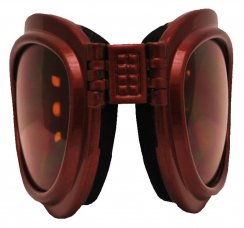 Skládací brýle TTBLADE® FOLD, metalická červená