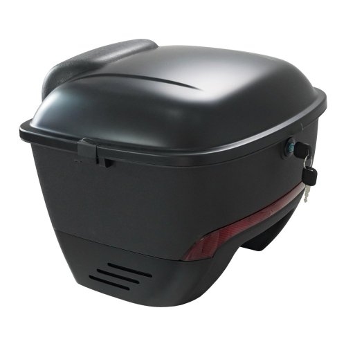 Zadní kufr s nosičem k elektroskútru RACCEWAY® PAŘEZ, černý