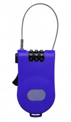 Zámek LIFEFIT® MULTI 100x1,6mm, modrý