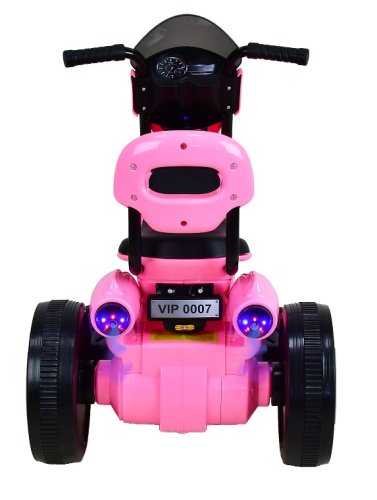 Elektrická dětská trojkolka RACCEWAY®, růžová