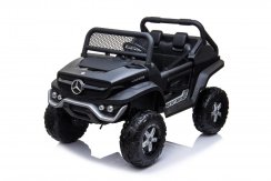 Dětské elektrické auto Mercedes Benz Unimog Truck - černá