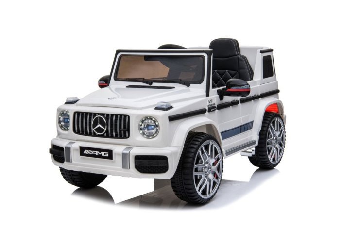 Dětské elektrické auto Mercedes G63 AMG bílá