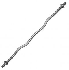 Vzpěračská tyč LIFEFIT® ohýbaná 120cm / 30mm vč.matic