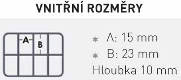 Rybářská krabička, box nebo kufr Meiho FB 8