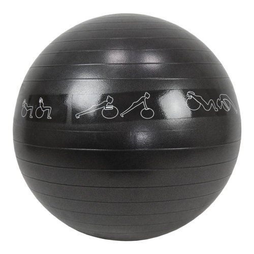 Gymnastický míč LIFEFIT® ANTI-BURST 55 cm, černý