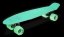 Penny board 22" BURN RIDER zelený fosforeskující