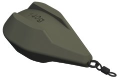 Rybářské olovo Suretti Long cast carp s očkem a obratlíkem 100 g