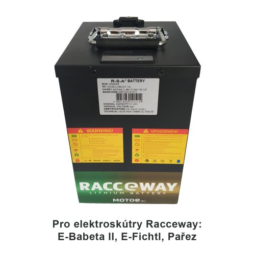 Baterie LI-48V 31Ah, k elektroskútru RACCEWAY®, 13S 12P