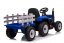 Dětské elektrické auto Tractor Lite - modrá/blue