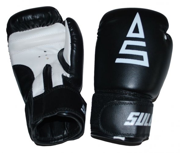Box rukavice SULOV® PVC, černé - Box velikost: 4oz