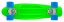 Penny board 22" SULOV® NEON SPEEDWAY zeleno-modrý