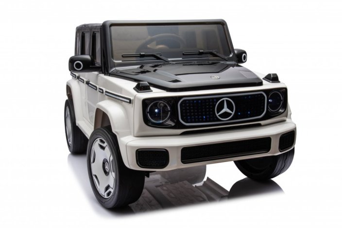 Dětské elektrické auto Mercedes EQG bílá/white