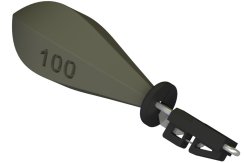 Zarážka, hadička nebo převlek Suretti Torpédo s adaptérem 140 g