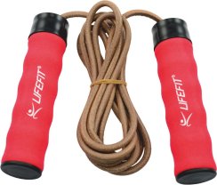 Švihadlo LIFEFIT® LEATHER ROPE 275cm